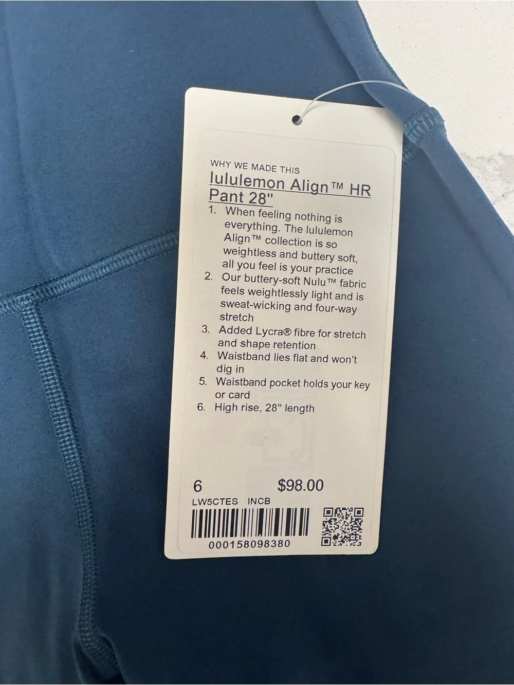 lululemon athletica Kids High-Rise Leggings - Deep Navy